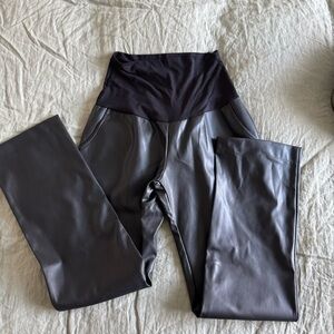 Carry Maternity Leather Pants